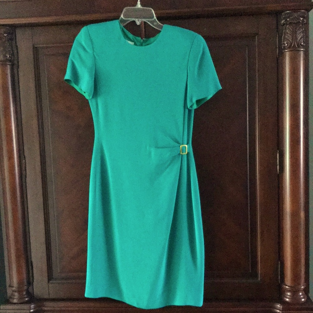 David Warren New York silk dress